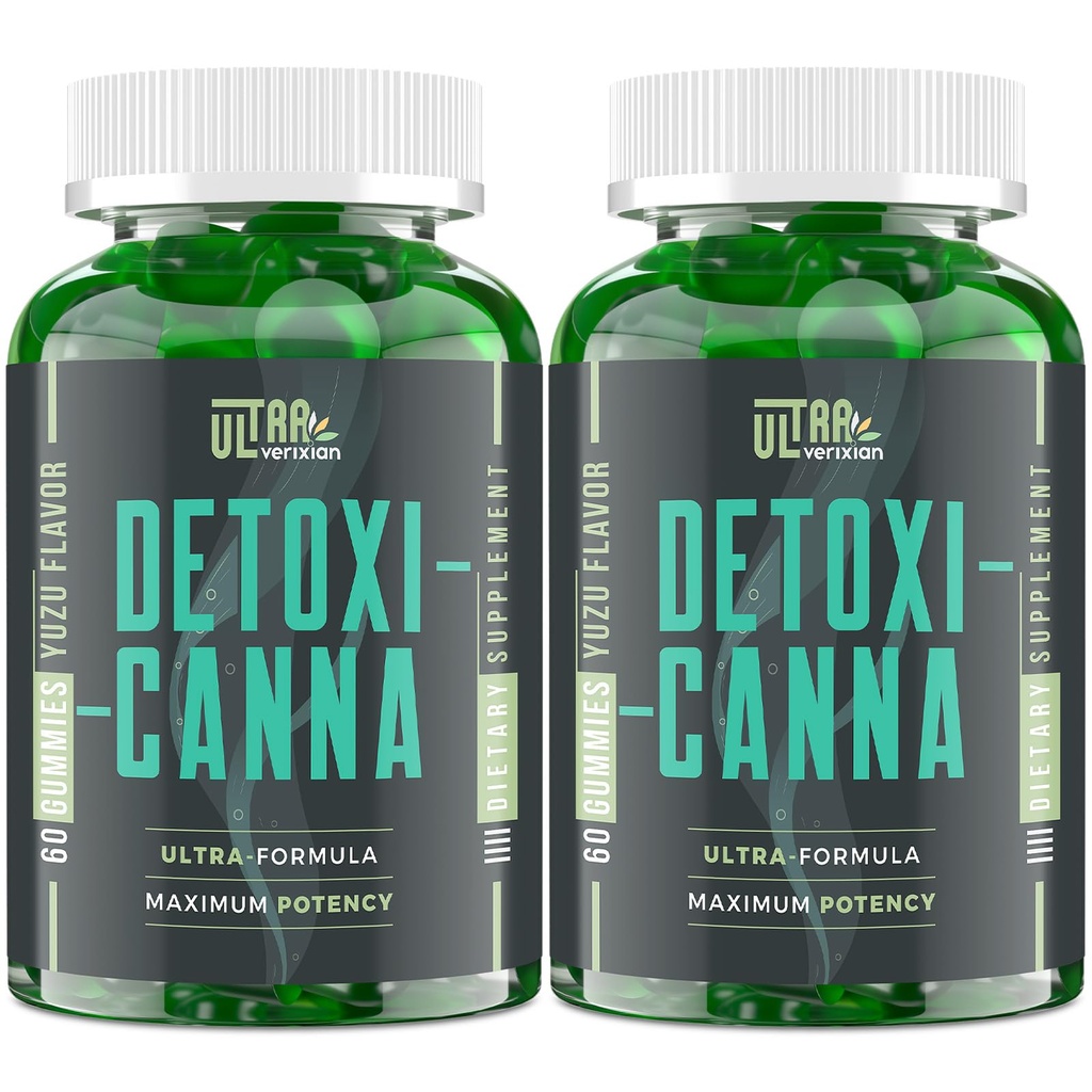 Detox Cleanse Gummies - Liver, Gut, Kidney Cleanse Detox " Repair, Rapid " Effective Full Body Cleanse Best for Women and Men with Milk Thistle - Natural Plant-Based Detox Supplement, 120 Gummies