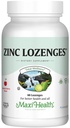 Maxi-Health Zinc Lozenges - Zinc Citrate 10mg - con vitamina C - Cherry Flavor - 60 Chewables - Kosher