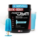 JYM Supplement Science Post JYM Active Matrix Blue Artic Freeze Amino Recovery Powder Pure Creatine HCL, BCAA's, Glutamine, Carnitine, Betaine, Taurine for Strength, Repair, Performance 30 Servings