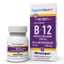 Fuente superior No Shot Vitamin B-12 Methylcobalamin 2000 mcg, B-6, " Methylfolate 1200 mcg - Supports Energy, Brain, and Heart Health - Bariatric Friendly - 60 Tablets sublinguales de disolución