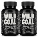 Alimentos silvestres Cápsulas de carbón activados ← Cápsulas de coco 100% orgánicas Tablas activas para Alivio de Bloating Silencio Lab Tested " Píldoras de desintoxicación no transgénicas EE.UU. (Dos botellas - 120 cápsulas)