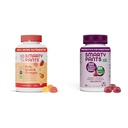SmartyPants Kids Multivitamin Gummies and Probiotic Immunity Bundle: Omega 3 Fish Oil (EPA/DHA), Vitamina D3, C, Vitamina B12, B6, Digestive &amp; Immune Support Supplement (30 Day Supply)