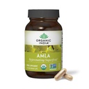 ORGANIC INDIA Amla Capsules Organic - Indian Gooseberry Herbal Vitamin Supplement, Amla Supplement, Immune Support, Vegan, Gluten-Free, Ayurvedic, Antioxidante, Non-GMO - 60 cápsulas