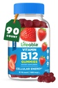 Vitamina B12 Gummies TENIDO 1000 mcg TENIDO Great Tasting B12 Vitaminas Gummies TENIDO Energía, Mood y Metabolismo Soporta TEN B 12 Vitamina Gummies para Hombres, Mujeres, Adultos TENIDO 90 Gummies