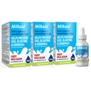 Milkaid Lactase Enzyme Drops for Lactose Intolerance ¦ Prevents Gas, Bloating " Diarrhea ← Fast Acting Dairy Digestive Supplement TEN Gluten Free " Vegetarian TEN No Artificial Flavor ← 0,5 Fl Oz (3)