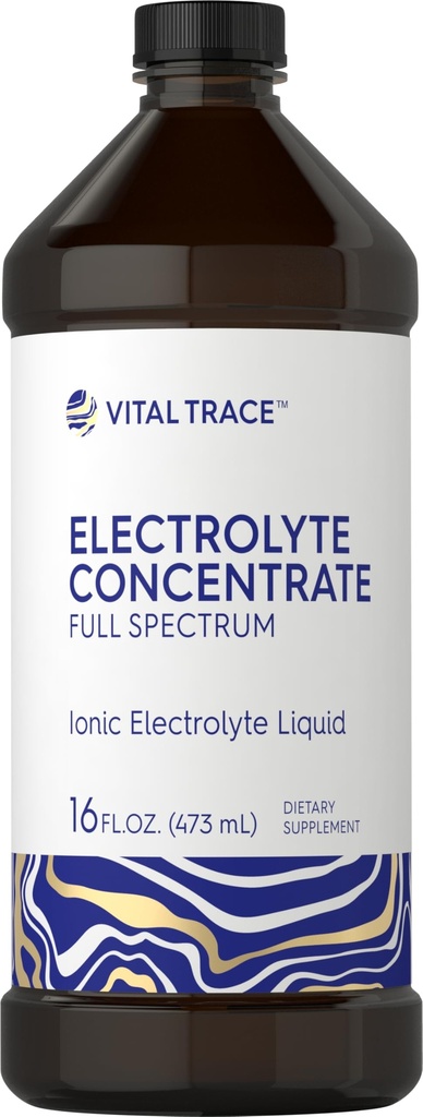 Carlyle Electrolyte Concentrate TEN 16 fl oz TEN Full Spectrum TEN Ionic Electrolyte Liquid TENIDA Non-GMO y Gluten Free Formula TEN por Vital Trace