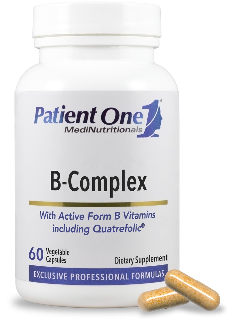 Pacientes One B-Complex tención Suplemento para apoyar la energía, y el corazón y la salud cerebral*