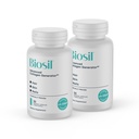 Biosil Collagen Booster Suplemento - 30 cápsulas originales, paquete de 2 - Activador de ch-OSA patentado para la piel, el cabello, uñas &amp; juntas - Soportes Producción natural - 30 días de suministro