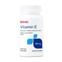 Suplemento GNC de vitamina E 200mg, soporta un sistema cardiovascular saludable, 100 servicios