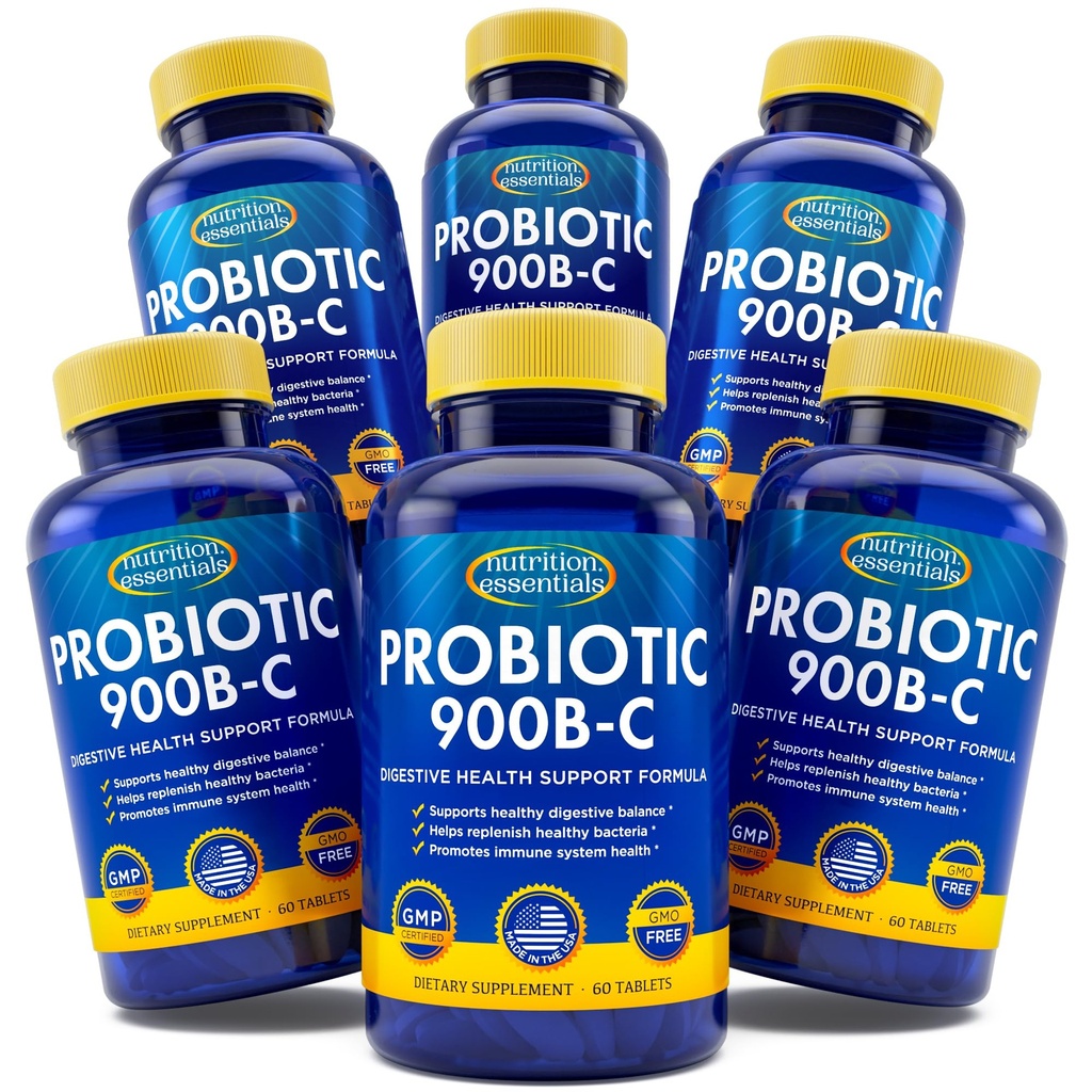 Fundamentos de nutrición GMP suplemento dietético certificado Probiótico 6 botellas 360 cápsulas