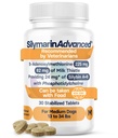 Suplemento de salud del hígado para perros medianos - Cartel de leche para perros Apoyo del hígado con S-Adenosilmetionina (Same) " Silybin - 30 Tablets