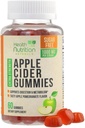 Manzana Vinagre Gummies 1000mg - Max Strength Azúcar Vitaminas Gummy Libres de ACV, Apoya Metabolismo & Energía, Keto Friendly, Vitamina B12, Gelatin-Free, Gluten-Free, Vegan &amp; Non-GMO - 60 Gummies