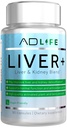 Proyecto AD Liver+ Liver Cleanse " Detox, Suplemento del hígado (90 cápsulas)