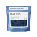 Synchro - Resto Suplementos de sueño, Ayudas relajantes para el sueño para adultos, suplemento de magnesio con polvo para el sueño profundo, Suplemento de sueño de la bebida nocturna, Sabor de limón dulce, 210 gramos