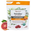Quantum Health TheraZinc Organic Zinc Lozenges Echinacea &amp; Honey Immune Support for Adults &amp; Kids 12+ Naturalmente Sabored Sangre Naranja Alivio rápido con Sin Regusto - 18 Cuenta
