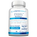 Aprobada Ciencia EyeSyl - Suplemento de apoyo al ojo - Chromium Picolinate, Taurine, Lutein, Zeaxanthin, Bilberry, BioPerine - 1 Mes de suministro - 60 cápsulas - Hecho en los EE.UU.