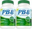 Nutrición Ahora PB 8 Acidophilus probiótico para la vida* Suplemento dietético vegetariano para hombres y mujeres, 120 Cuenta (Pack of 2)