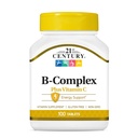21st Century Healthcare, B Complex Plus Vitamina C, Tablets 100 Count (Pack of 1)