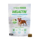 Nutramax Welactin Omega 3 Fish Oil for Dogs, Skin and Coat Health Supplement, Plus Immune and Global Health, Premium Omega 3 Fatty Acids, Multivitamin For Dogs, Soft Chews, 60 Cuenta