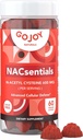GOJOY NACsentials 7-in-1 NAC Gummies 600mg – Apoya Glutathione, Hígado " Antioxidante Wellness – N-Acetyl Cysteine with Vitamin C, ALA, Quercetin " Astaxanthin – Vegan, Sugar-Free