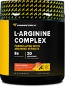 Primaforce L-Arginine Complex Powder (30 Servings Per Bottle ← Peach Mango) Powerful Protein Building Supplement for Maximum Gains