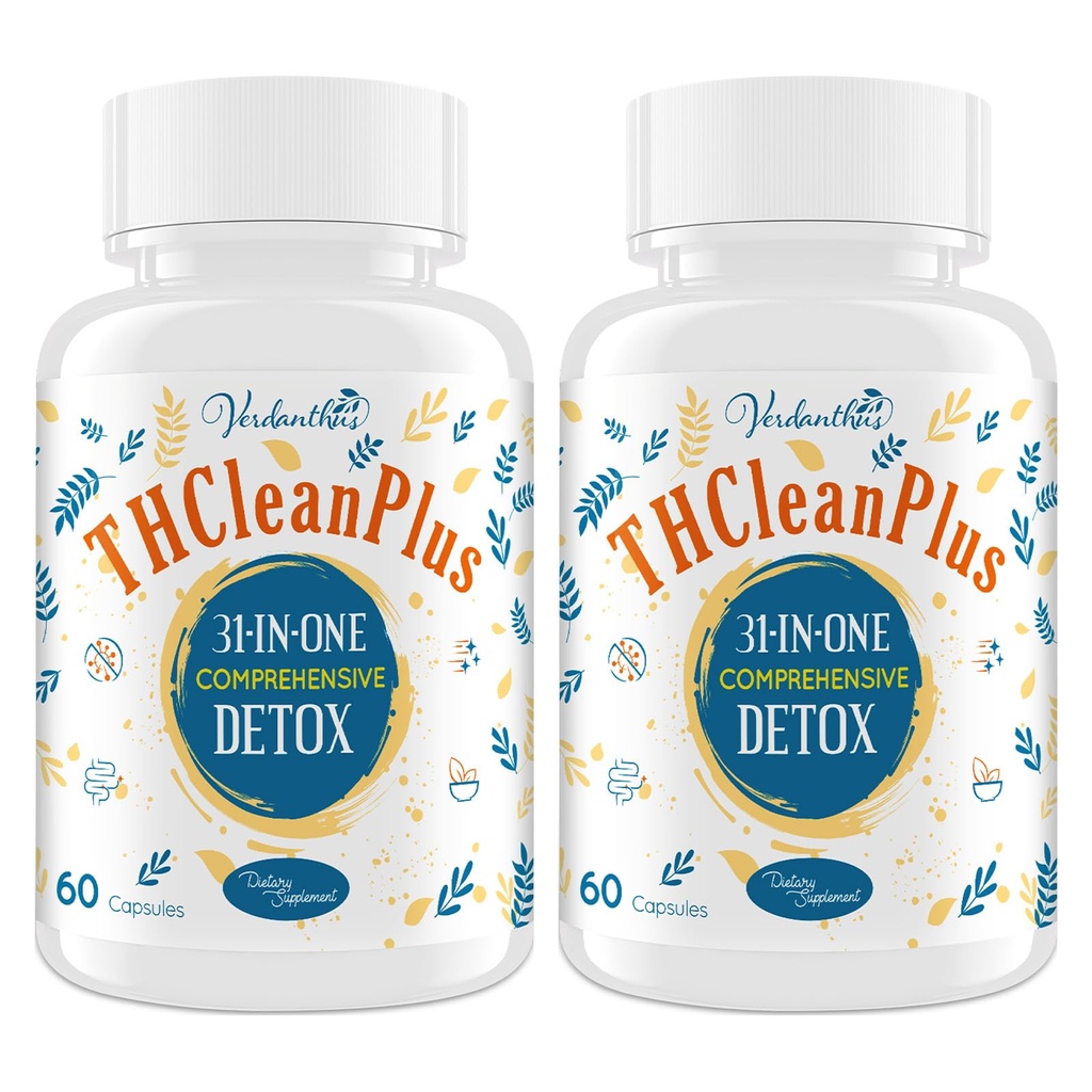 31-en-ONE Detox and Liver Cleanser, Fast Detox, Full Body Detoxification, Toxins Cleaner for Liver, Kidney, Natural Herbal Formula, Support Immune & Mood, 120 Capsules