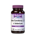 BlueBonnet Beta Caroteno C y E Plus Selenium Vegetarian Capsules, 120 Cuenta, Blanco