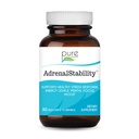 Estabilidad Adrenal por Esencia Pura - Suplemento de Fatiga Adrenal con Ashwagandha, Basil Santo, apoya la respuesta saludable al estrés, energía, sueño (30 caps)