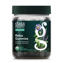 Gaia Herbs Relax Gummies - Soportes Sensaciones calmas - con Apple orgánico Juice & Lemon Juice Concentrate - 45 Gummies (15 Servimientos)