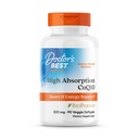 La mejor absorción alta del médico CoQ10, Heart & Energy Support, USP Verified, Naturally Fermented CoQ10, Non-GMO Gluten Free, Soy Free, Vegetarian 90 Veggie Softgels