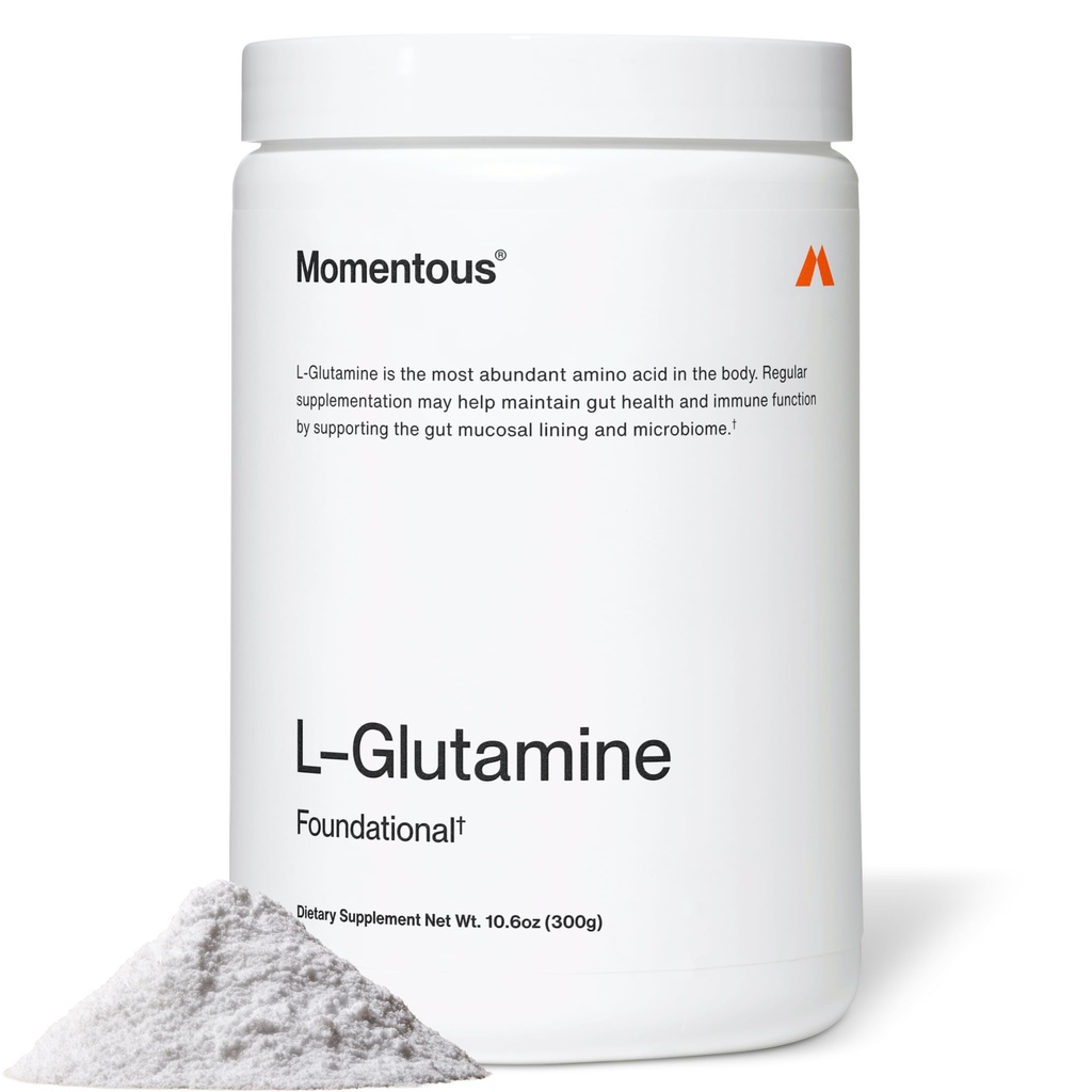 Momento L-Glutamina Powder - NSF certificado para el deporte - 60 servidumbres