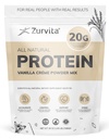 Zurvita - Vainilla Crème Protein Powder- Protein, Probióticos, No Dulces Artificiales, 24+ Vitaminas & Minerales, 140 Cal/Scoop - 26oz (20 Servings)