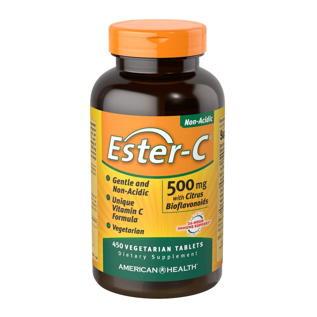 Ester-Vitamin C con Citrus Bioflavonoids 500 Milligrams 450 Veg Tabs
