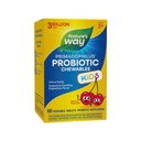 Camino de la Naturaleza Primadophilus Probiotic Chewables para Niños, Apoya Flora Digestiva Saludable*, para Niños Edades 2+, 3 Billones CFU, 60 Chewables Flavored Cherry (Packaging May Vary)