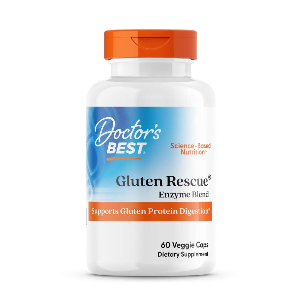 El mejor rescate del médico con Glutalytic, No GMO, Vegan, 60 Conde (Pack of 1)