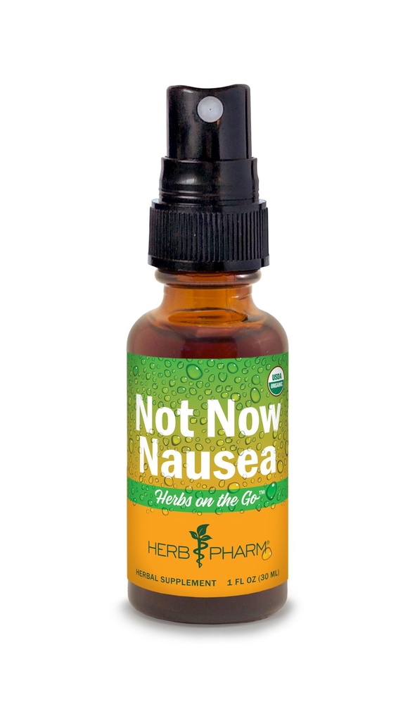 Herb Pharm Herbs on The Go Portable Spray: No ahora Nausea, 1 Oz