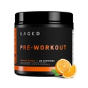 Kaged Original Pre Workout Powder ← Orange Crush ← Pre-Workout with Creatine, Beta Alanine, L-Citrulline, BCAAs tención 274 mg Orgánica Caffeine ← Pre Supplements for Men &amp; Women TEN 20 Servings