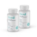 Biosil Collagen Booster Suplemento - 60 cápsulas líquidas, paquete de 2 - Activador de ch-OSA patentado para la piel, el pelo, las uñas &amp; juntas - apoya la producción natural - suministro de 60 días