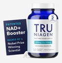 TRU NIAGEN - Patented Nicotinamide Riboside NAD+ Suplemento. NR apoya el metabolismo de energía celular " Reparación, vitalidad, envejecimiento saludable del corazón, cerebro " musculo - 60 servidos / 120 cápsulas