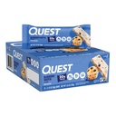 Quest Nutrition Blueberry Muffin Protein Bares, 20g Protein, 2g Sugar, 5g Net Carb, Gluten Free, Keto Friendly, 12 Conde