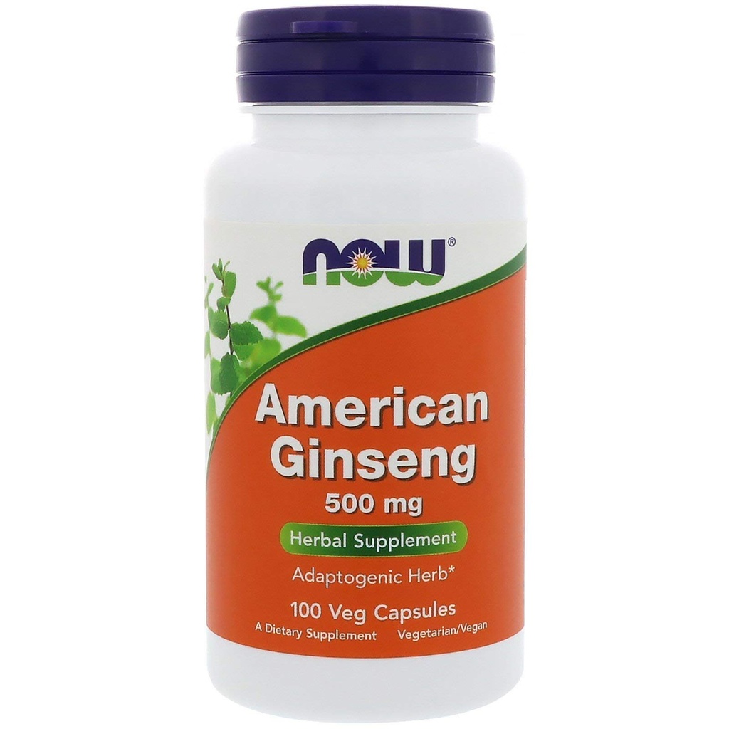 AHORA Ginseng americano, 100 cápsulas (Pack of 2)