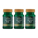 Swanson Maximum Strength Vitamin K2 (Menaquinone-7)-Vitamin Supplement Supporting Cardiovascular and Bone Health-Made from Japanese Natto to Help Regulate Calcium (30 Softgels, 200mcg Cada) (3 Pack)