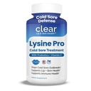 Tratamiento de la úlcera fría de Lysine para las lípas – con Lactobacillus Rhamnosus, Acidophilus y Vitamina C – Suplemento de la úlcera fría para la salud de la piel, soporte inmunológico y prevención – 360 cápsulas
