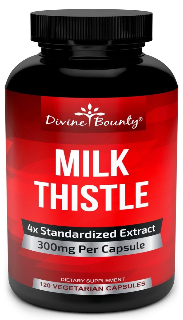 Rebote Divino Carga de Leche Pura Suplemento - Un Potente 1200 mg Suplemento de Carga de Leche con Extracto Concentrado 4X (Standardized) 120 Capsules Vegetarianos