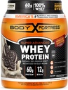 Fortaleza Corporal Super Advanced Whey Protein Powder, Cookies N' Creme, 60g Protein &amp; 12g BCAAs Per 2 Scoops, ganancia muscular &amp; recuperación, Immune Support with Vitamins C &amp; D, 1.78lbs (Packaging May Vary)