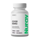 Nuray COQ10 100mg y vitamina E Tablas Chewable - Quick Dissolving Orange Flavored Energy Supplements - Supports Heart Health & Liver Function - 60 Conde, Vegetarian, Gluten Free