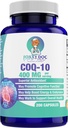 CoQ10 400 MG Per 2 Caps - Ubiquinone - Excelente valor - Heart, Brain & Cellular Supplement - Energy Support - 200 Caps in Bottle - by Foxxy Doc