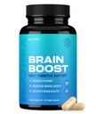 Nootrix Brain Boost Suplemento Nootropic ← Apoya la memoria, el enfoque mental, la salud cognitiva " Energética " Promueve la función sana del humor y el cerebro