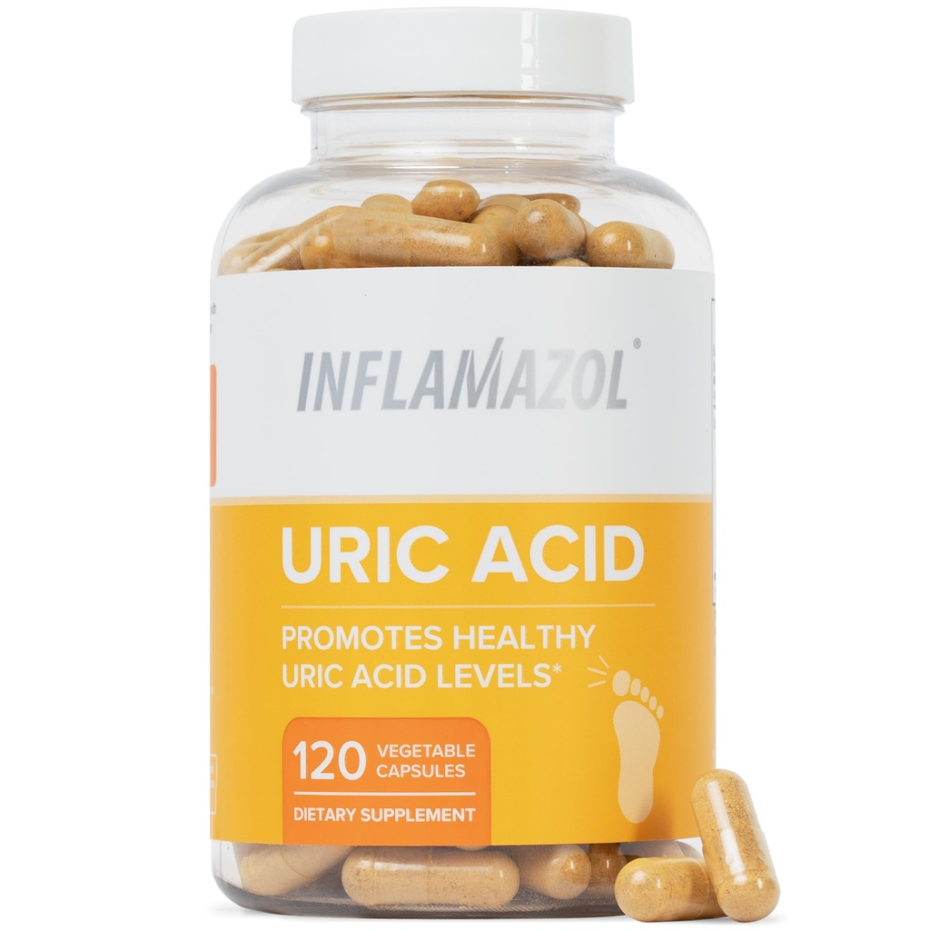 Uric Acid Cleanse – Premium Uric Acid Flush with Tart Cherry, Turmeric " Celery Seed for Joint " Uric Acid Support – Joint Supplements for Men " Women – 120 Capsules